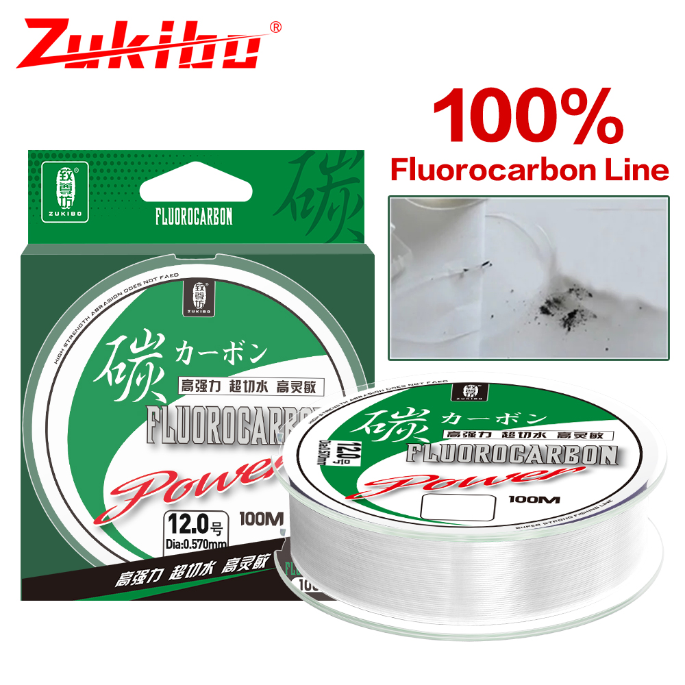 ZUKIBO 50m 100m 100% florokarb - Fly Line incelemesi ve fiyatı