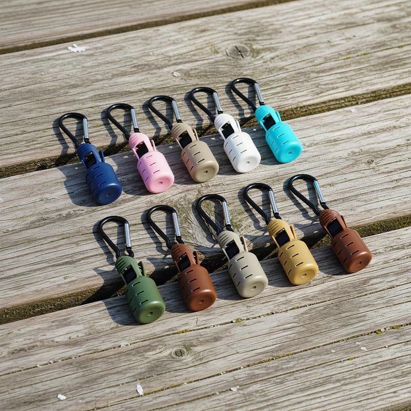 Fishing Line Dispenser - Kalamar Jig Yem Koruyucusu Karabina İle